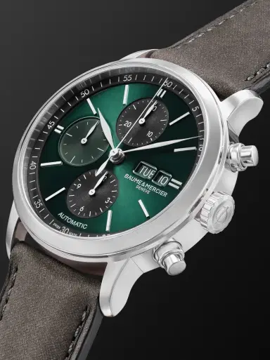 Baume & Mercier Classima Automatic Chronograph Stainless Steel Watch, Ref. 10783 - Men | Thumbnail 3 Baume & Mercier Classima Automatic Chronograph Stainless Steel Watch, Ref. 10783 - Men | Thumbnail 3