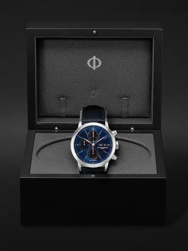 Baume & Mercier Classima Automatic Chronograph Stainless Steel Watch, Ref. 10781 - Men | Thumbnail 5 Baume & Mercier Classima Automatic Chronograph Stainless Steel Watch, Ref. 10781 - Men | Thumbnail 5