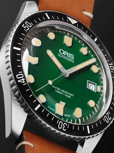 ORIS Divers Sixty-Five Date Automatic Stainless Steel Watch, Ref. 01 733 7720 4057-07 5 21 45 - Men | Thumbnail 5 ORIS Divers Sixty-Five Date Automatic Stainless Steel Watch, Ref. 01 733 7720 4057-07 5 21 45 - Men | Thumbnail 5
