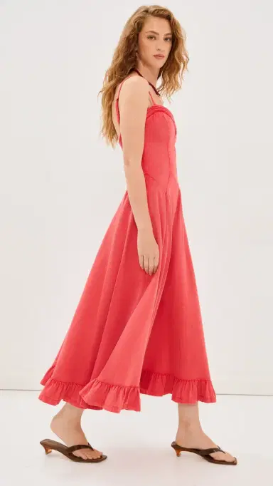 Free People Another Season Midi Dress our weet | Thumbnail 4 Free People Another Season Midi Dress our weet | Thumbnail 4