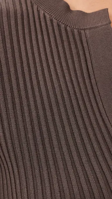 SIMKHAI Genna Dress Chocolate | Thumbnail 6 SIMKHAI Genna Dress Chocolate | Thumbnail 6