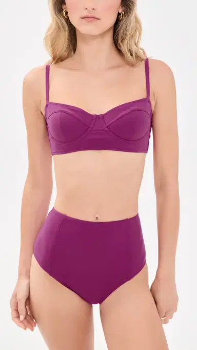 Ulla Johnson Zahara High Waisted Bikini Bottoms lum | Thumbnail 4 Ulla Johnson Zahara High Waisted Bikini Bottoms lum | Thumbnail 4