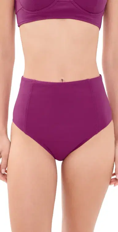 Ulla Johnson Zahara High Waisted Bikini Bottoms lum | Thumbnail 1 Ulla Johnson Zahara High Waisted Bikini Bottoms lum | Thumbnail 1