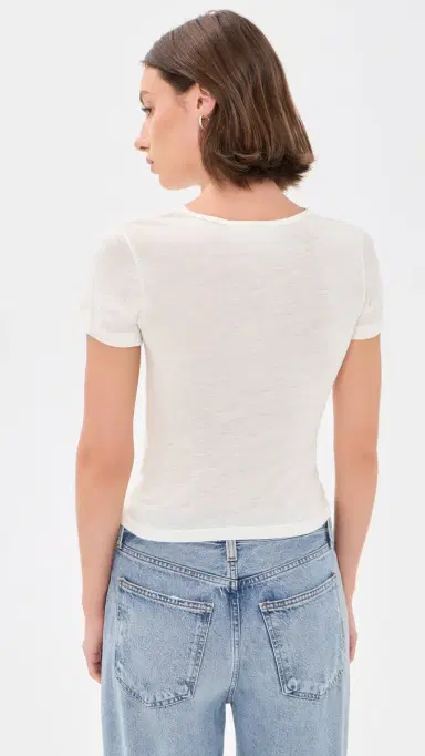 Muse Assembly Astrid T-hirt White | Thumbnail 3 Muse Assembly Astrid T-hirt White | Thumbnail 3