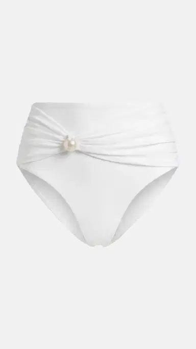 Bananhot Ari Pearl Bikini Bottoms White | Thumbnail 6 Bananhot Ari Pearl Bikini Bottoms White | Thumbnail 6