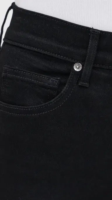 Veronica Beard Jean Beverly Flare Skinny Jeans Onyx | Thumbnail 6 Veronica Beard Jean Beverly Flare Skinny Jeans Onyx | Thumbnail 6