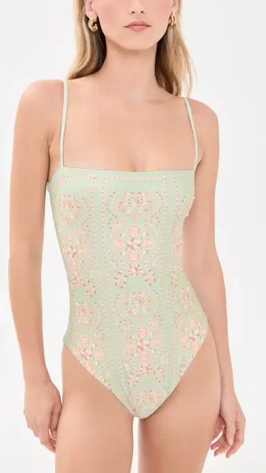 Agua by Agua Bendita Durazno Playa One Piece Multicolor | Thumbnail 2 Agua by Agua Bendita Durazno Playa One Piece Multicolor | Thumbnail 2