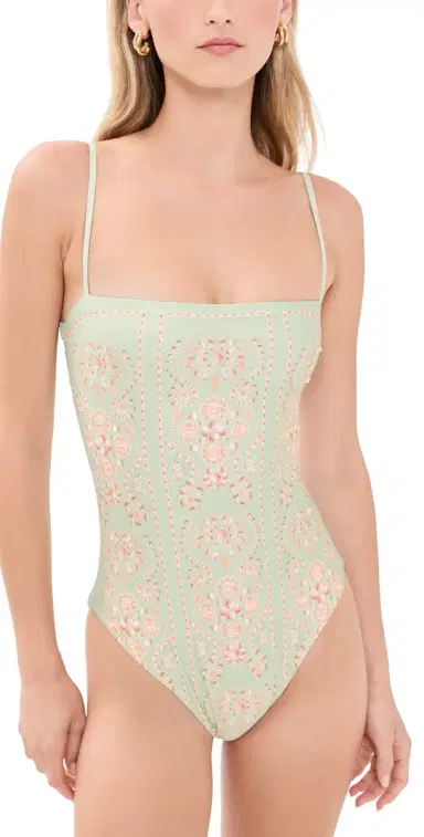 Agua by Agua Bendita Durazno Playa One Piece Multicolor | Thumbnail 1 Agua by Agua Bendita Durazno Playa One Piece Multicolor | Thumbnail 1