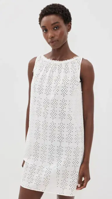 POSSE Harriet Mini Dress Vintage White | Thumbnail 2 POSSE Harriet Mini Dress Vintage White | Thumbnail 2