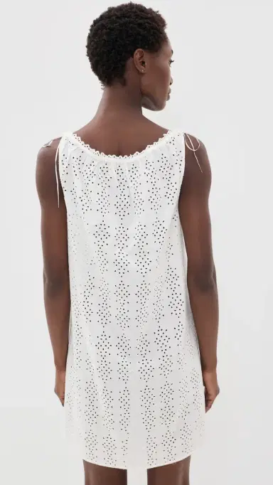 POSSE Harriet Mini Dress Vintage White | Thumbnail 3 POSSE Harriet Mini Dress Vintage White | Thumbnail 3