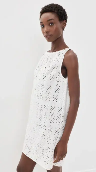POSSE Harriet Mini Dress Vintage White | Thumbnail 4 POSSE Harriet Mini Dress Vintage White | Thumbnail 4
