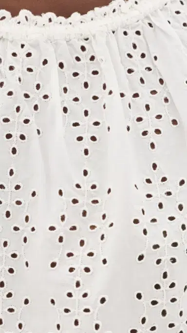 POSSE Harriet Mini Dress Vintage White | Thumbnail 6 POSSE Harriet Mini Dress Vintage White | Thumbnail 6
