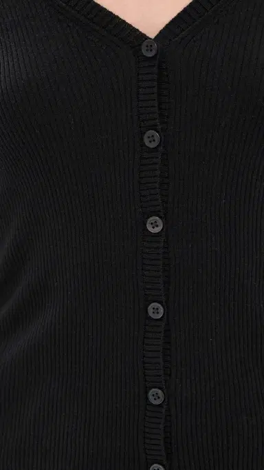 SIMKHAI Darlene Cardigan Black | Thumbnail 6 SIMKHAI Darlene Cardigan Black | Thumbnail 6
