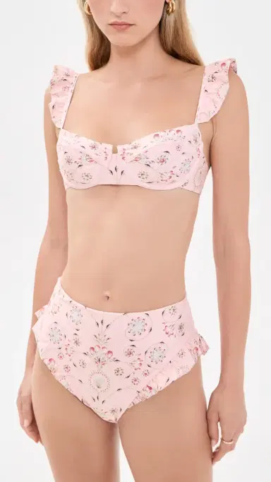 Agua by Agua Bendita Kiwi Playa Bikini Top ulticolor | Thumbnail 5 Agua by Agua Bendita Kiwi Playa Bikini Top ulticolor | Thumbnail 5