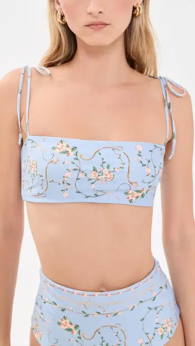 Agua by Agua Bendita Primavera Navegante Bikini Top ulticolor | Thumbnail 2 Agua by Agua Bendita Primavera Navegante Bikini Top ulticolor | Thumbnail 2