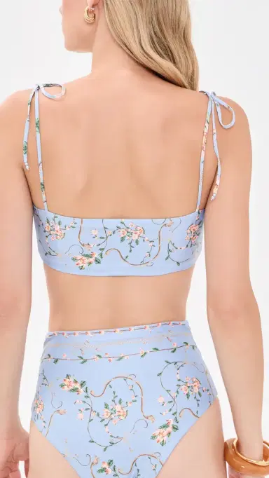 Agua by Agua Bendita Primavera Navegante Bikini Top ulticolor | Thumbnail 3 Agua by Agua Bendita Primavera Navegante Bikini Top ulticolor | Thumbnail 3