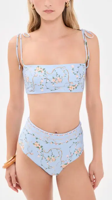 Agua by Agua Bendita Primavera Navegante Bikini Top ulticolor | Thumbnail 5 Agua by Agua Bendita Primavera Navegante Bikini Top ulticolor | Thumbnail 5