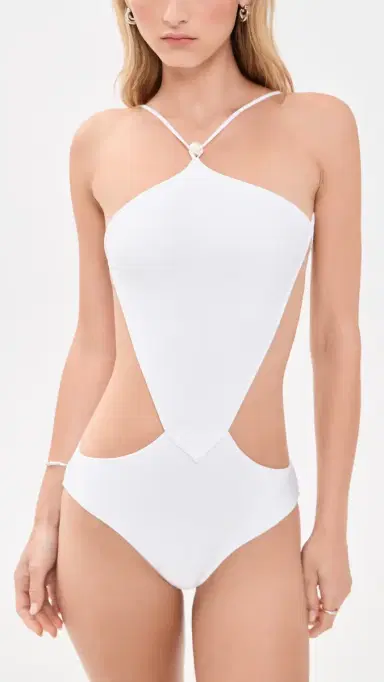 Bananhot Clio Pearl One Piece White | Thumbnail 2 Bananhot Clio Pearl One Piece White | Thumbnail 2