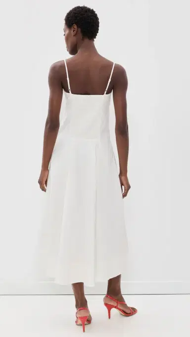 SEROYA irelle Midi Dress White | Thumbnail 3 SEROYA irelle Midi Dress White | Thumbnail 3