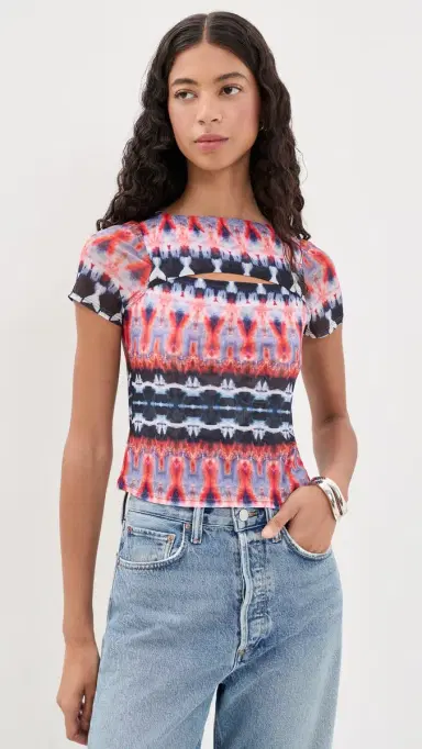 MISA Rowan Top Fragmented Stripe s | Thumbnail 2 MISA Rowan Top Fragmented Stripe s | Thumbnail 2