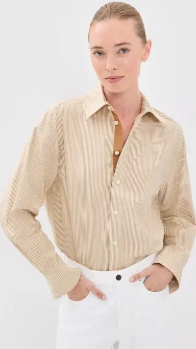 Kallmeyer Dani Button Down Apricot | Thumbnail 2 Kallmeyer Dani Button Down Apricot | Thumbnail 2