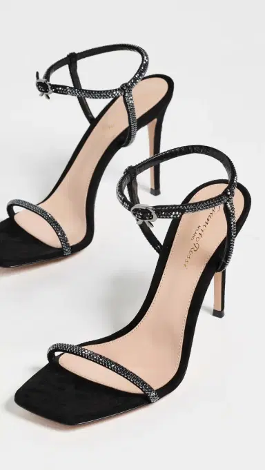 Gianvito Rossi Mayfair Crystal Pumps Black | Thumbnail 5 Gianvito Rossi Mayfair Crystal Pumps Black | Thumbnail 5