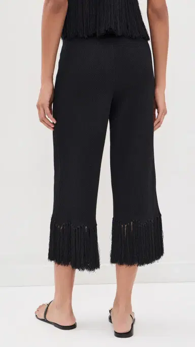 English Factory Fringe Detailed Knit Pants | Thumbnail 3 English Factory Fringe Detailed Knit Pants | Thumbnail 3