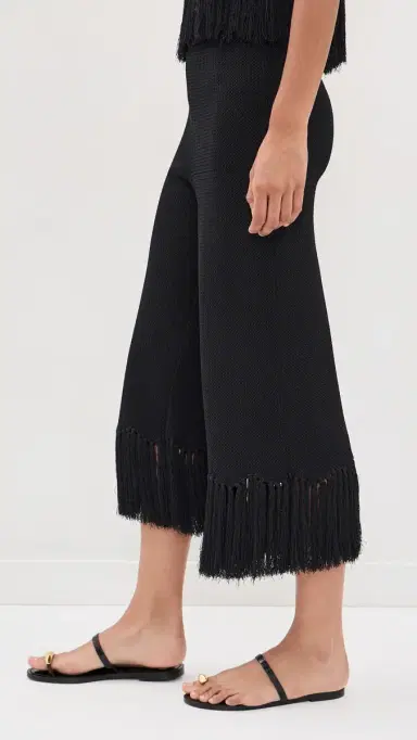 English Factory Fringe Detailed Knit Pants | Thumbnail 4 English Factory Fringe Detailed Knit Pants | Thumbnail 4