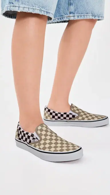 Vans Classic Slip On Sneakers Check Mix Multi | Thumbnail 3 Vans Classic Slip On Sneakers Check Mix Multi | Thumbnail 3