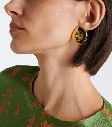Déhanche Déhanche Koru gold-plated earrings | Thumbnail 6 Déhanche Déhanche Koru gold-plated earrings | Thumbnail 6
