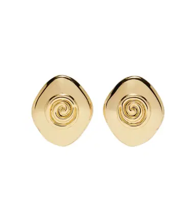 Déhanche Déhanche Koru gold-plated earrings | Thumbnail 1 Déhanche Déhanche Koru gold-plated earrings | Thumbnail 1