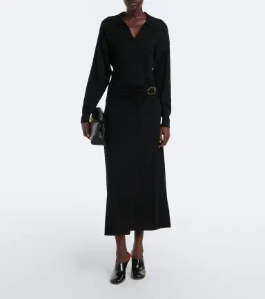 Altuzarra Ellington gathered midi dress | Thumbnail 3 Altuzarra Ellington gathered midi dress | Thumbnail 3