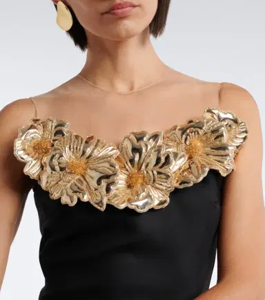 David Koma Embellished floral-appliqué minidress | Thumbnail 5 David Koma Embellished floral-appliqué minidress | Thumbnail 5