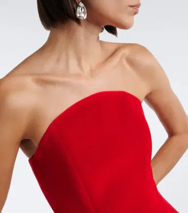 David Koma Peplum strapless gown | Thumbnail 6 David Koma Peplum strapless gown | Thumbnail 6