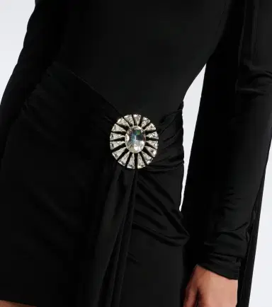 David Koma Embellished one-shoulder minidress | Thumbnail 4 David Koma Embellished one-shoulder minidress | Thumbnail 4
