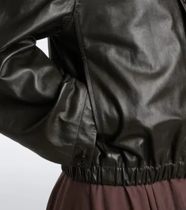 Lemaire Leather blouson jacket | Thumbnail 2 Lemaire Leather blouson jacket | Thumbnail 2