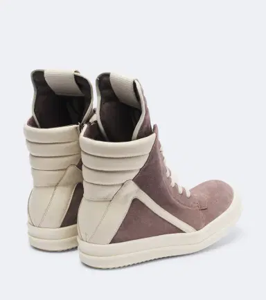 Rick Owens Geobasket suede high-top sneakers | Thumbnail 3 Rick Owens Geobasket suede high-top sneakers | Thumbnail 3