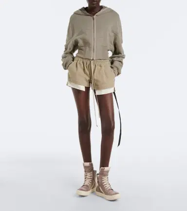 Rick Owens Geobasket suede high-top sneakers | Thumbnail 6 Rick Owens Geobasket suede high-top sneakers | Thumbnail 6