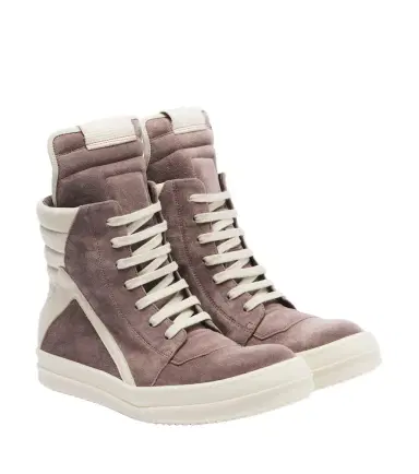 Rick Owens Geobasket suede high-top sneakers | Thumbnail 1 Rick Owens Geobasket suede high-top sneakers | Thumbnail 1
