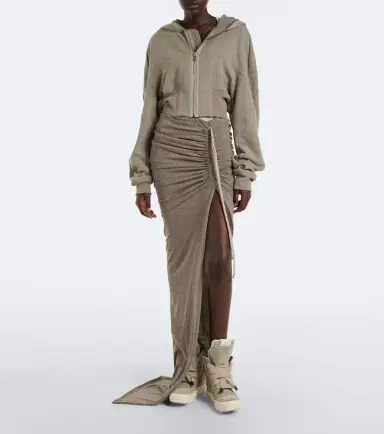 Rick Owens Geobasket suede high-top sneakers | Thumbnail 5 Rick Owens Geobasket suede high-top sneakers | Thumbnail 5