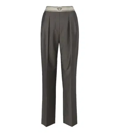 Versace Wool and mohair straight pants | Thumbnail 1 Versace Wool and mohair straight pants | Thumbnail 1