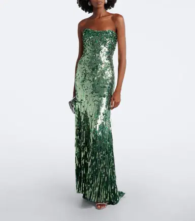 Jenny Packham Kimi sequined strapless gown | Thumbnail 5 Jenny Packham Kimi sequined strapless gown | Thumbnail 5