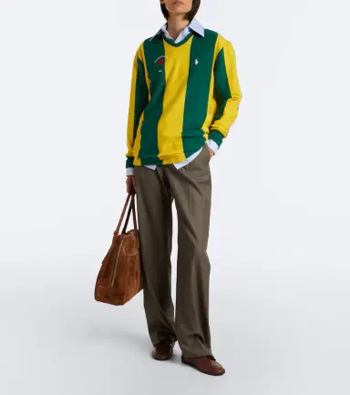 Polo Ralph Lauren Striped cotton jersey polo shirt | Thumbnail 5 Polo Ralph Lauren Striped cotton jersey polo shirt | Thumbnail 5