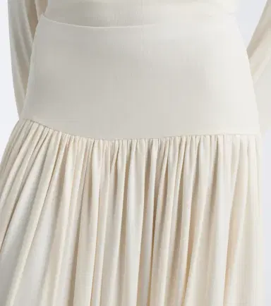 Aya Muse Elya asymmetric pleated midi skirt | Thumbnail 2 Aya Muse Elya asymmetric pleated midi skirt | Thumbnail 2