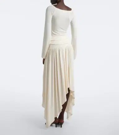 Aya Muse Elya asymmetric pleated midi skirt | Thumbnail 4 Aya Muse Elya asymmetric pleated midi skirt | Thumbnail 4