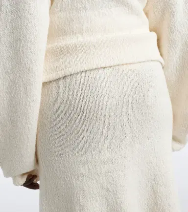 Aya Muse Kena knitted cotton midi skirt | Thumbnail 4 Aya Muse Kena knitted cotton midi skirt | Thumbnail 4