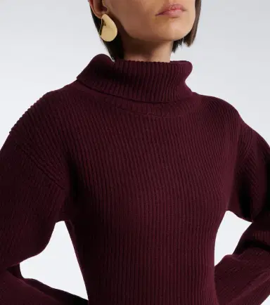 Aya Muse Cursa ribbed-knit wool minidress and tights set | Thumbnail 6 Aya Muse Cursa ribbed-knit wool minidress and tights set | Thumbnail 6