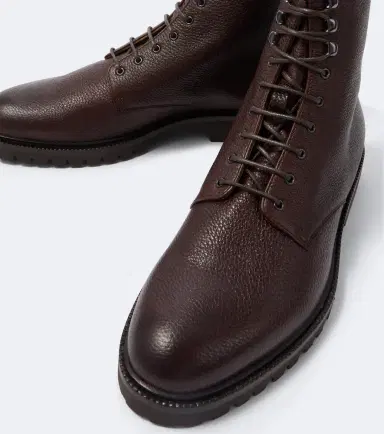 Brunello Cucinelli Leather lace-up boots | Thumbnail 2 Brunello Cucinelli Leather lace-up boots | Thumbnail 2