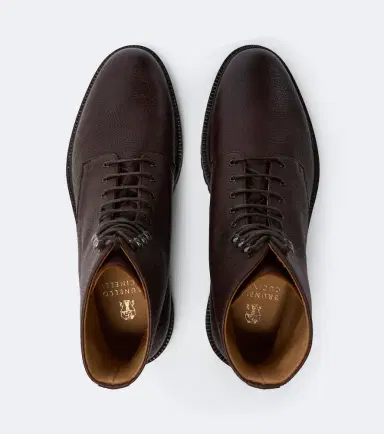 Brunello Cucinelli Leather lace-up boots | Thumbnail 4 Brunello Cucinelli Leather lace-up boots | Thumbnail 4