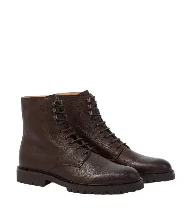 Brunello Cucinelli Leather lace-up boots | Thumbnail 1 Brunello Cucinelli Leather lace-up boots | Thumbnail 1